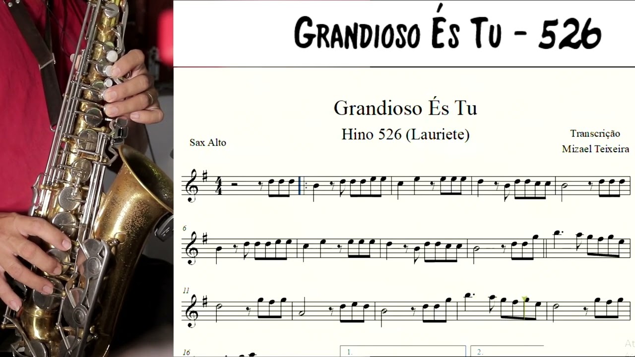 Grandioso És Tu Sax Alto