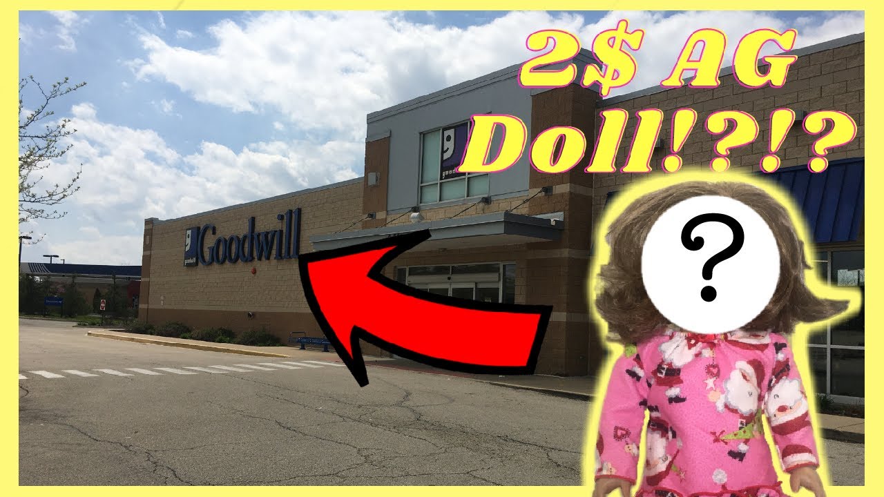 I Found An American Girl Doll For $2!!! ~AG Thrift Shopping! *NOT Clickbait!*