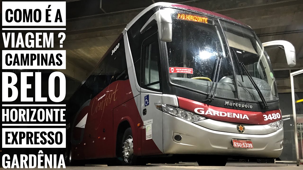 VIAJEI DE GARDÊNIA! 😱 Como é a VIAGEM de Campinas para Belo Horizonte ?