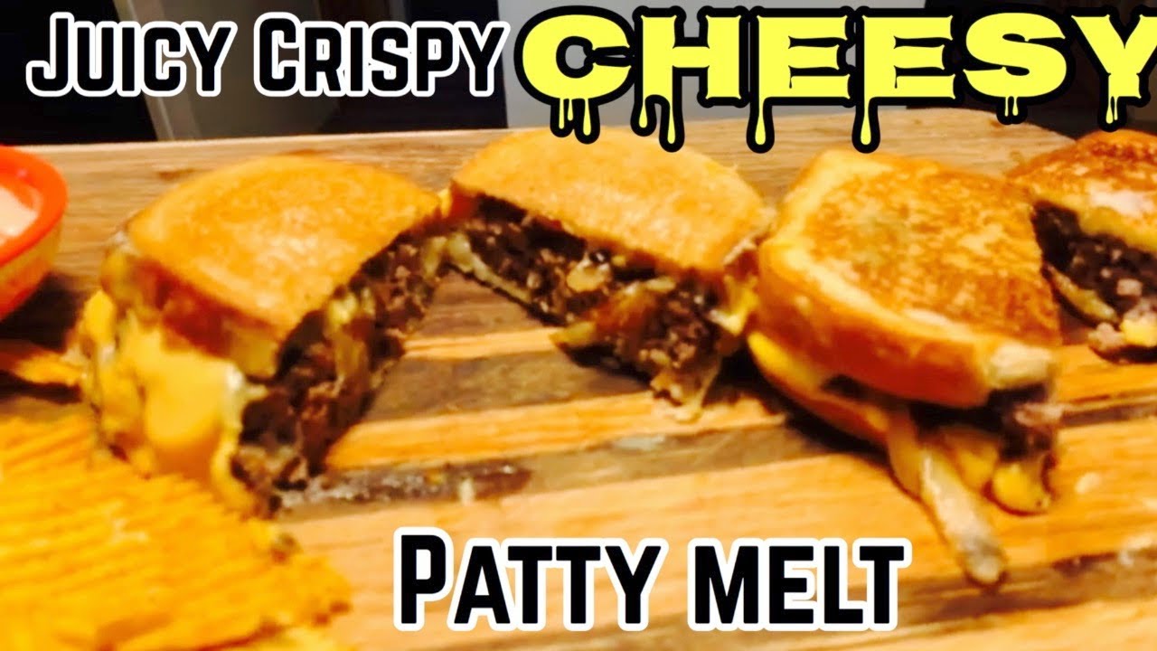 How to make a Delicious Juicy  cheesy crispy  Patty Melt