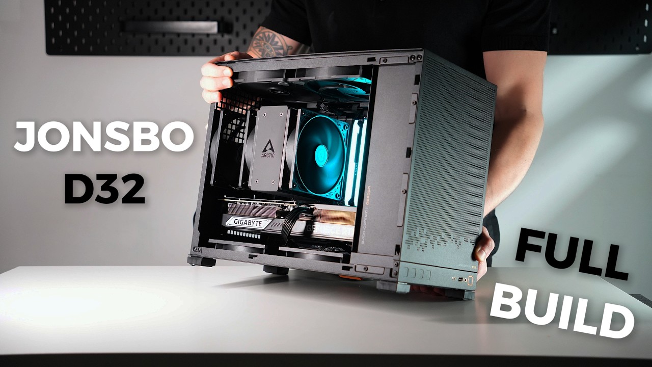 Jonsbo D32 : Le boîtier Micro ATX qui éteint toute la concurrence