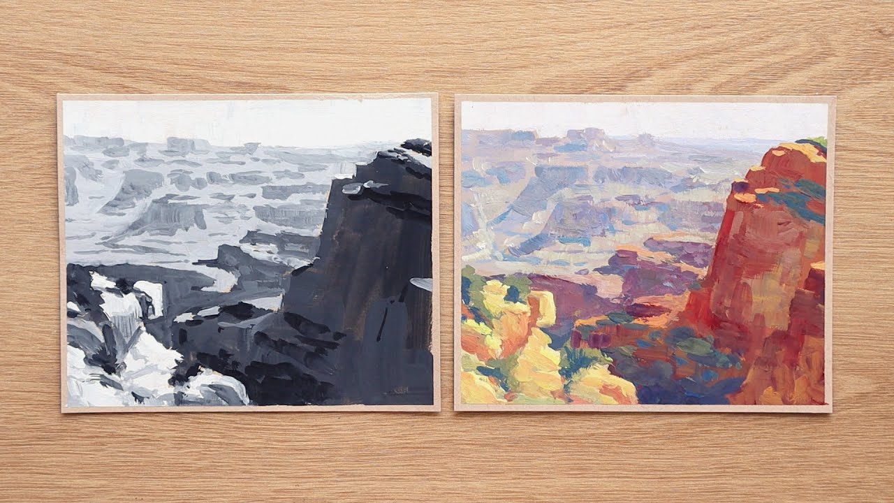 Edgar Payne Value and Colour Master Study | Full Patreon Lesson