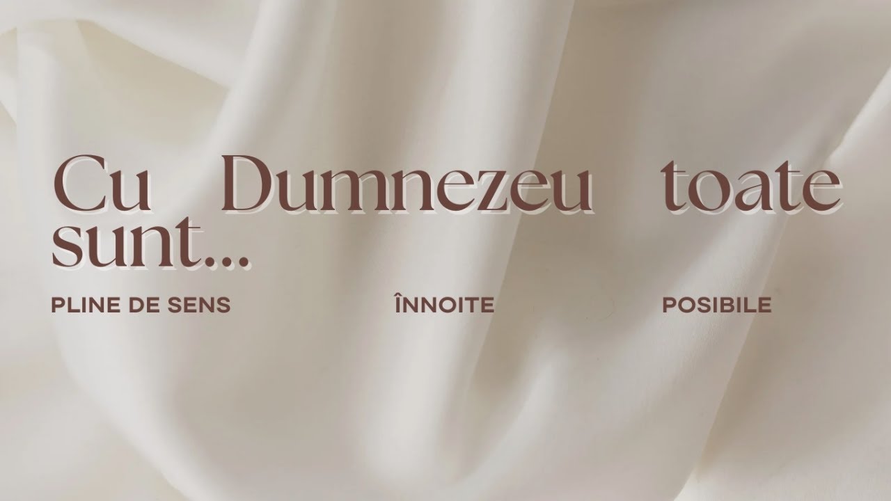 Cu Dumnezeu toate sunt POSIBILE | Adrian Vlad | Biserica EFRAIM Târgoviște