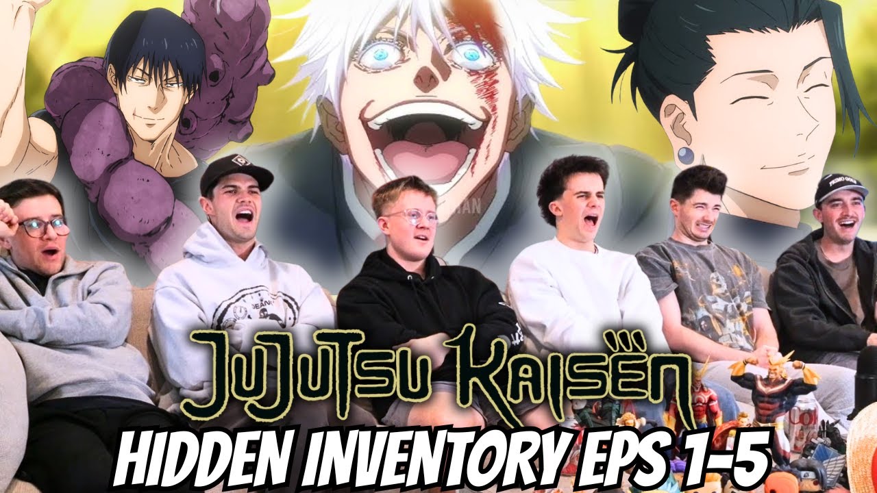Our Friends Watch *Jujutsu Kaisen Season 2 Hidden Inventory* FULL ARC | FIRST TIME REACTION