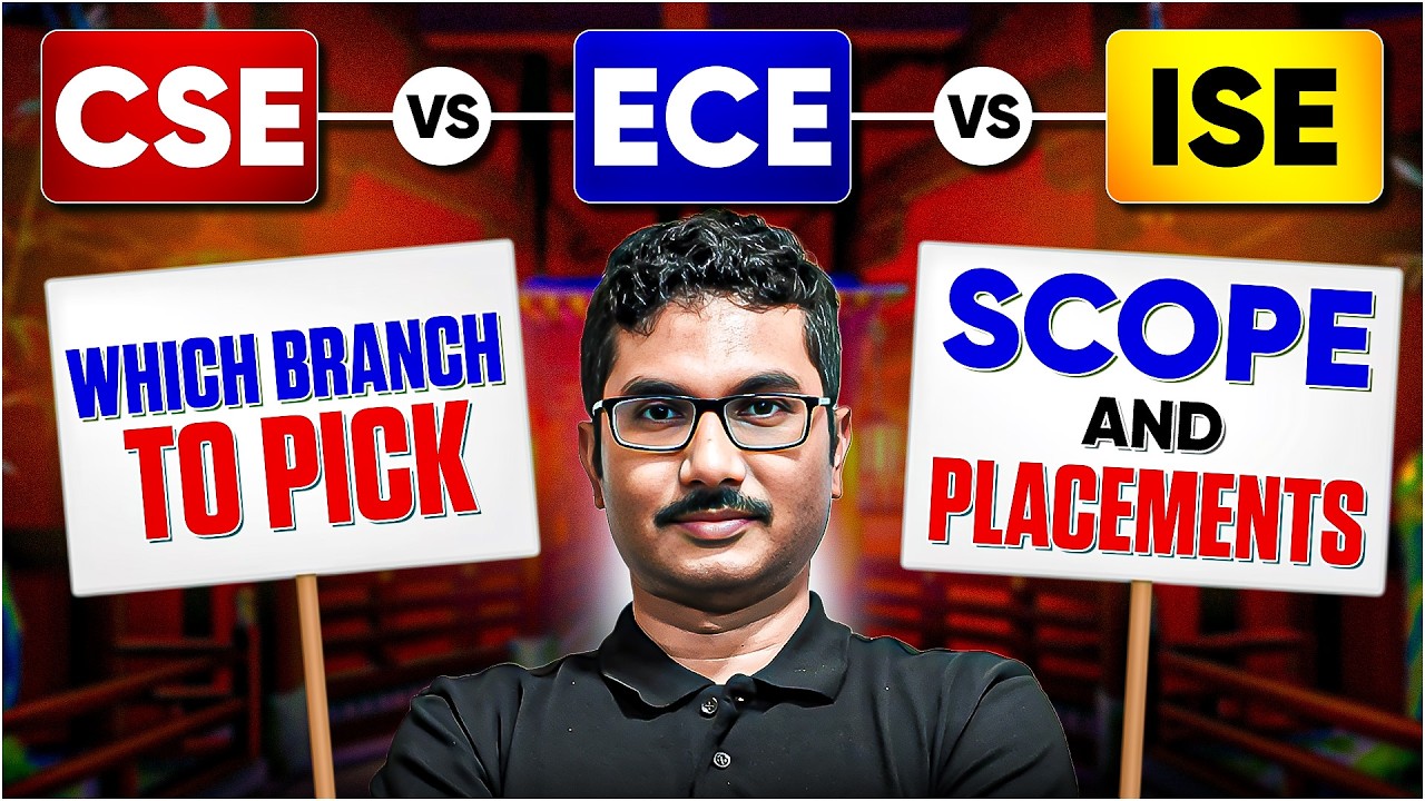CSE vs ISE vs ECE 🤔 Which Engineering Branch is BEST for YOU? | Soumik Sir