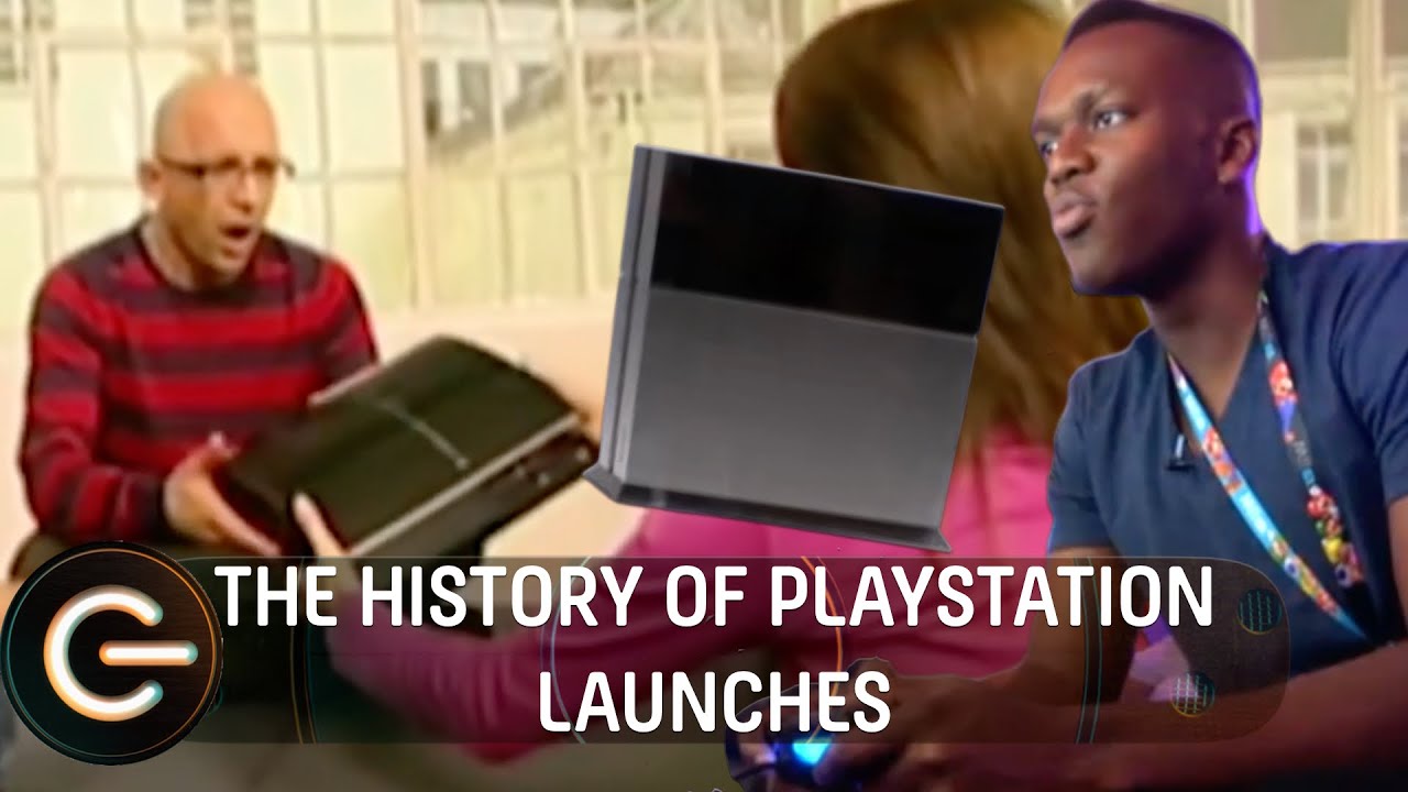 The history of Playstation launches on The Gadget Show - Featuring KSI