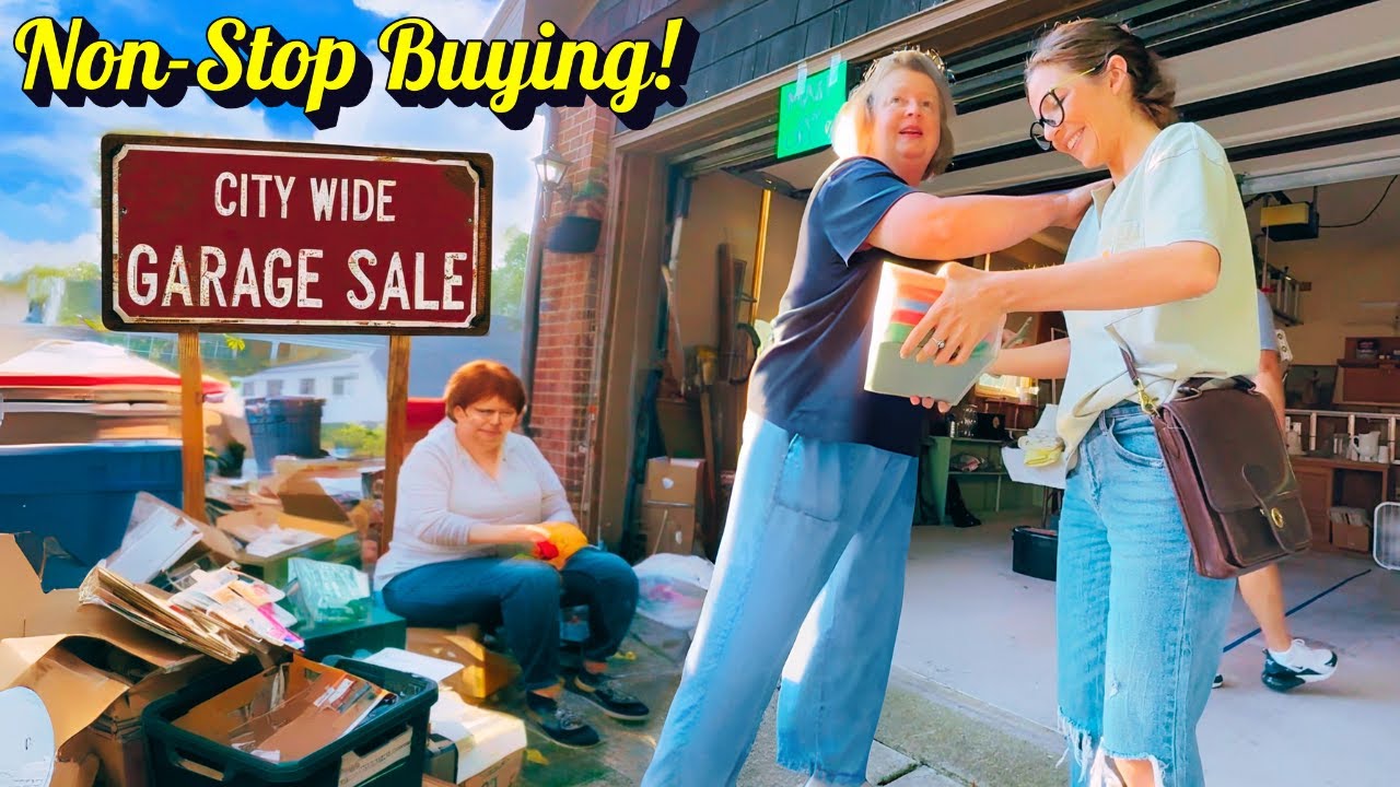 City-Wide Garage Sale FOR THE WIN!!!