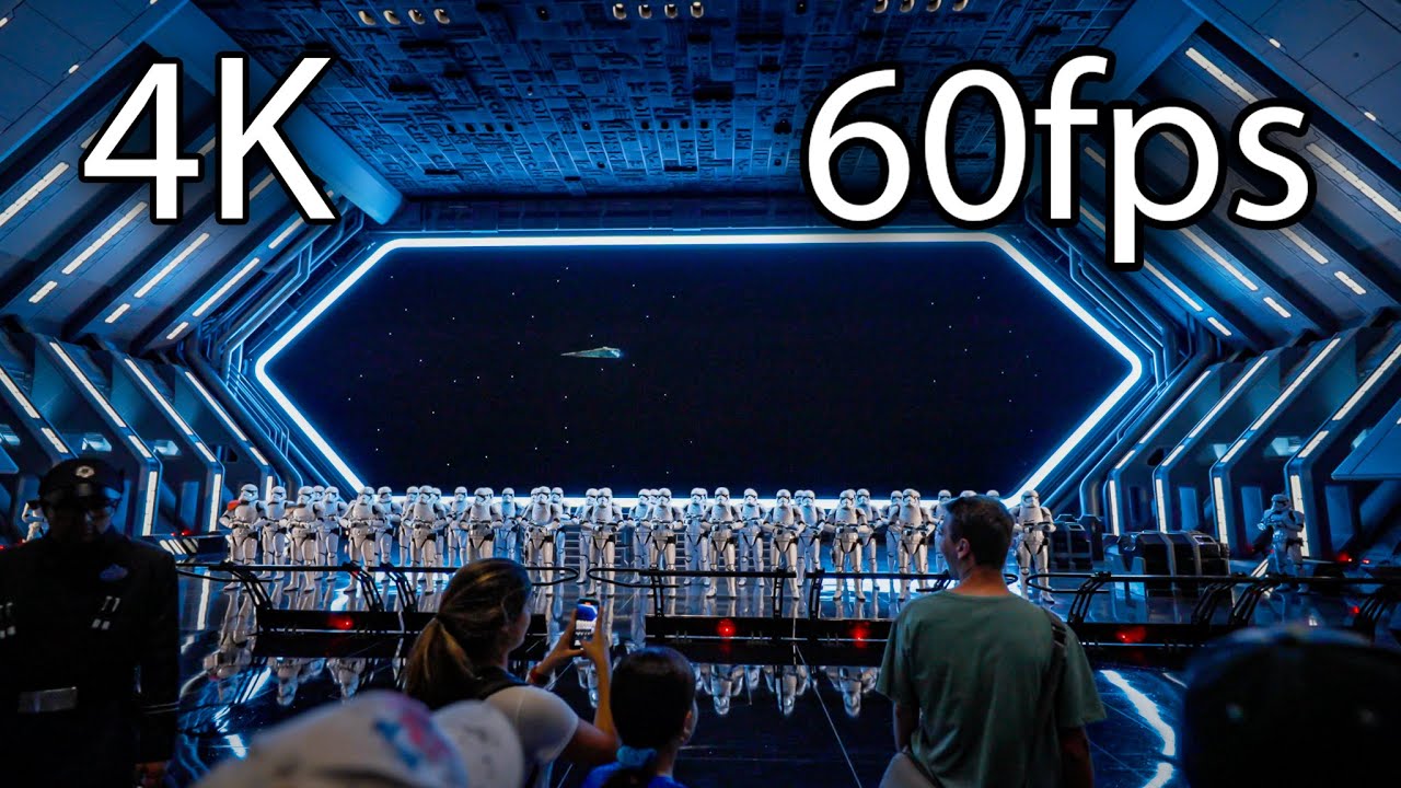 Star Wars: Rise of the Resistance on-ride 4K POV @60fps Disneyland