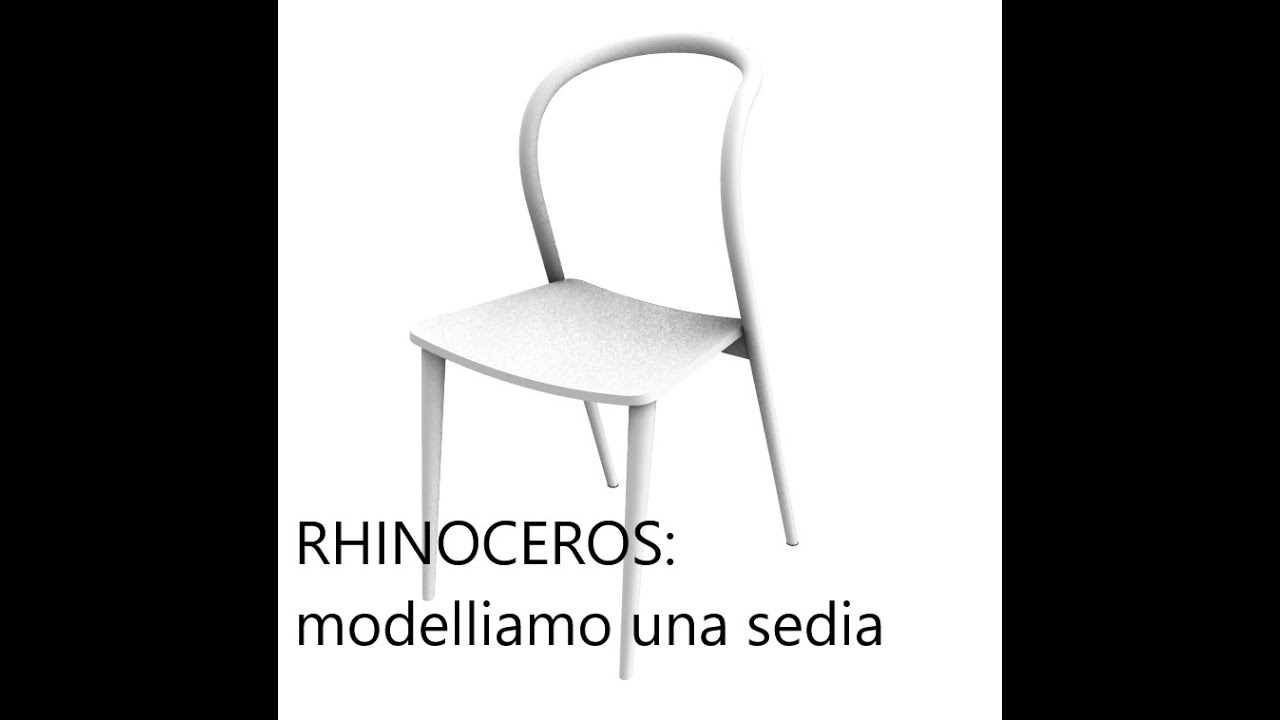 Modelliamo una sedia con rhinoceros