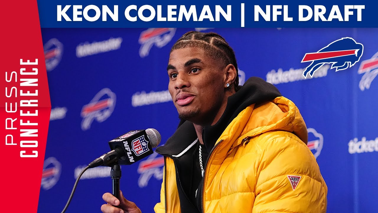 Keon Coleman Excited To Play With Josh Allen | Buffalo Bills | 2024 NFL Draft
