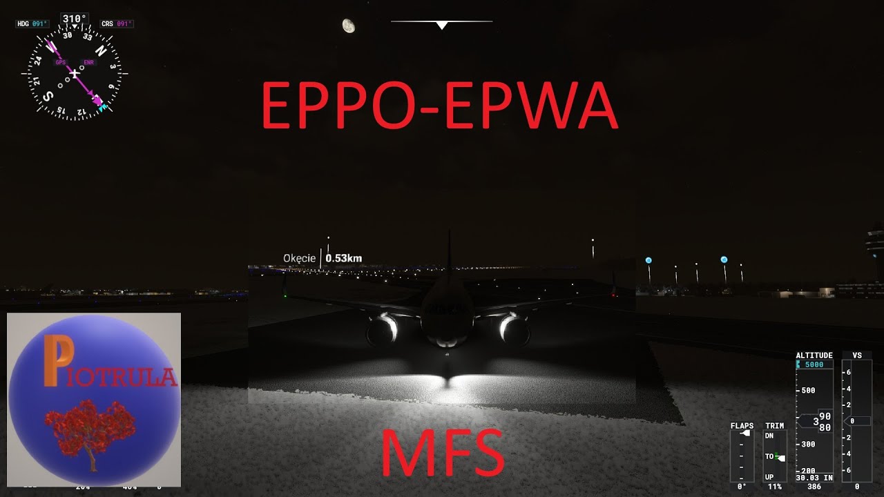 EPPO EPWA MFS Airbus A320 neo. Lecimy!!!