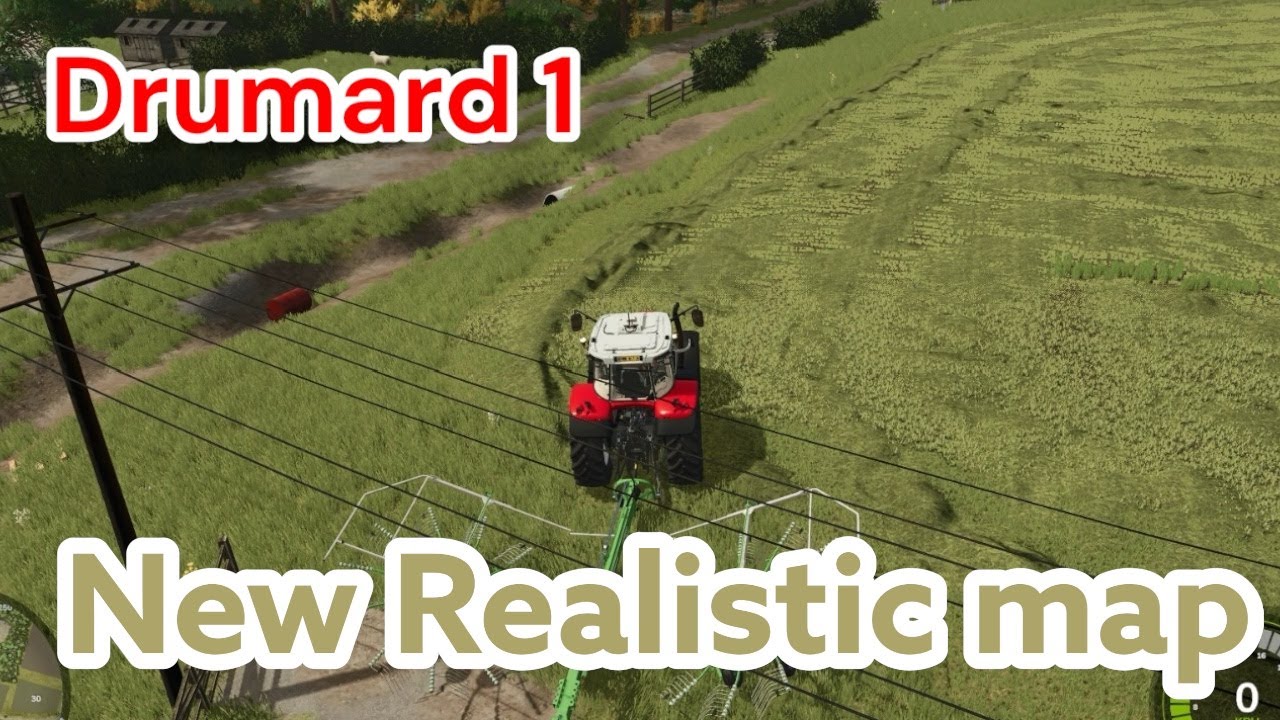 🚜 Drumard 1 | The New Realistic Farm Begins! 🌾 | Farming Simulator 25