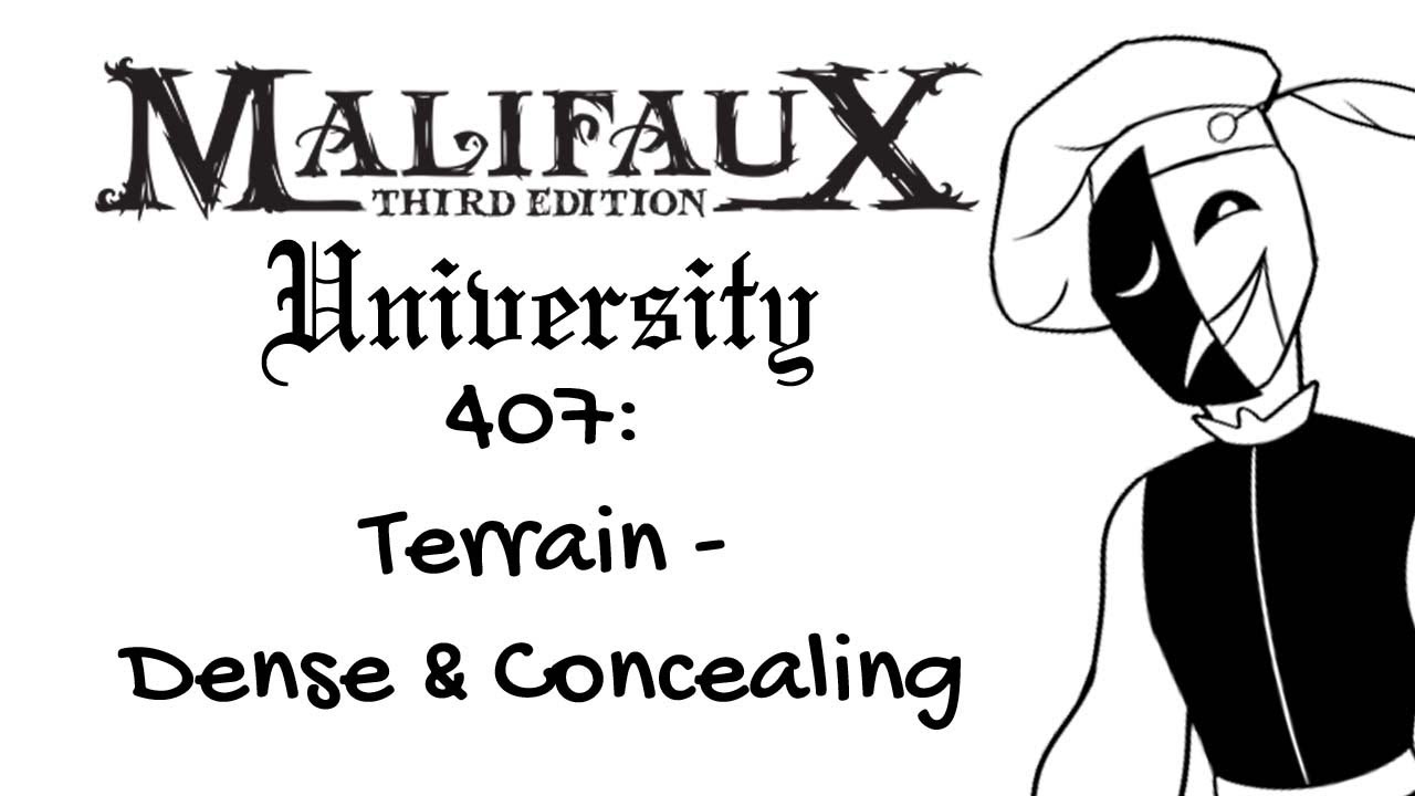OLD Malifaux U407 - Terrain: Dense & Concealing