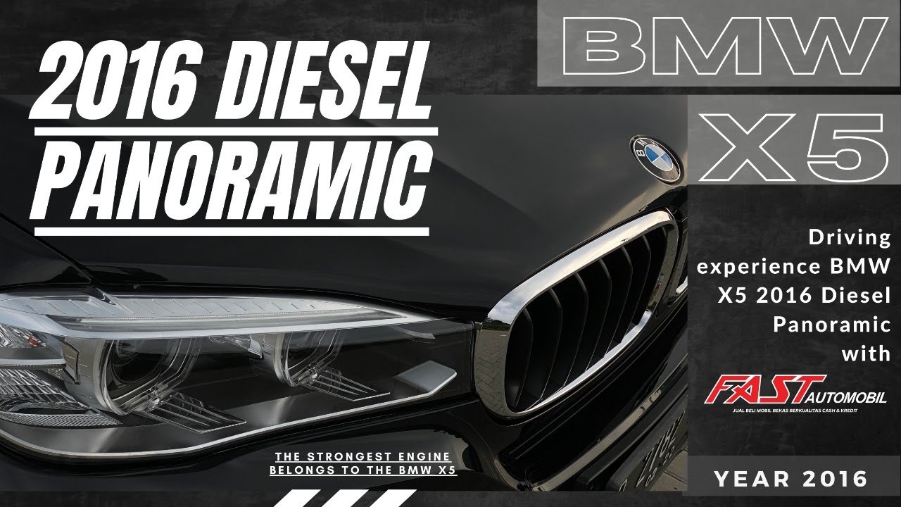 Review & Driving Experience BMW X5 DIESEL 2016 With Fast Automobil