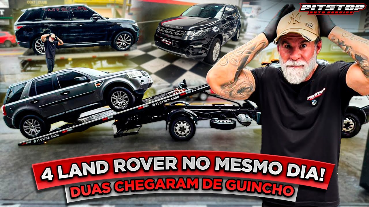 LAND ROVER DEMAIS PRA UM DIA SÓ...