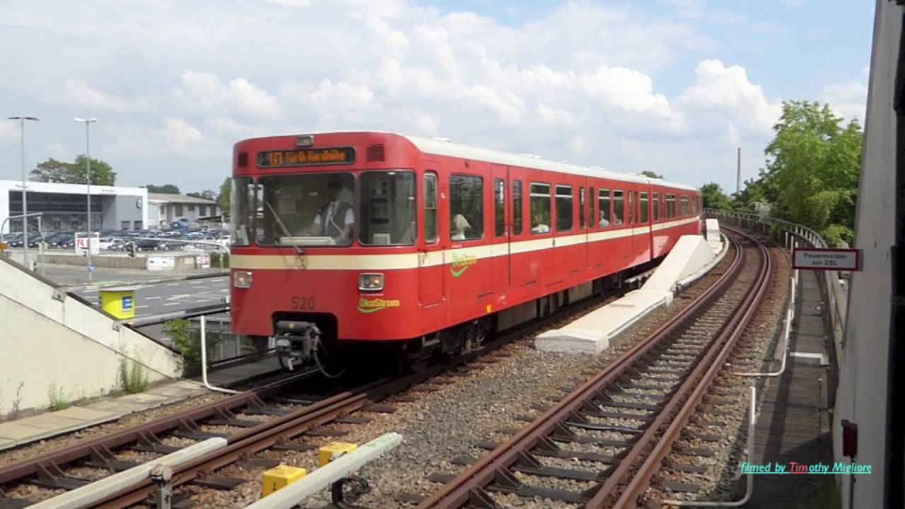 U-Bahn Nürnberg 2016 - The Metro in Nuremberg, Germany -1080p