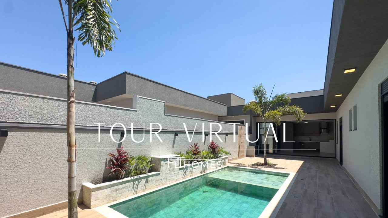 Olha essa casa com piscina à venda em condomínio na cidade de Indaiatuba/SP #imoveisvenda #indaiatub