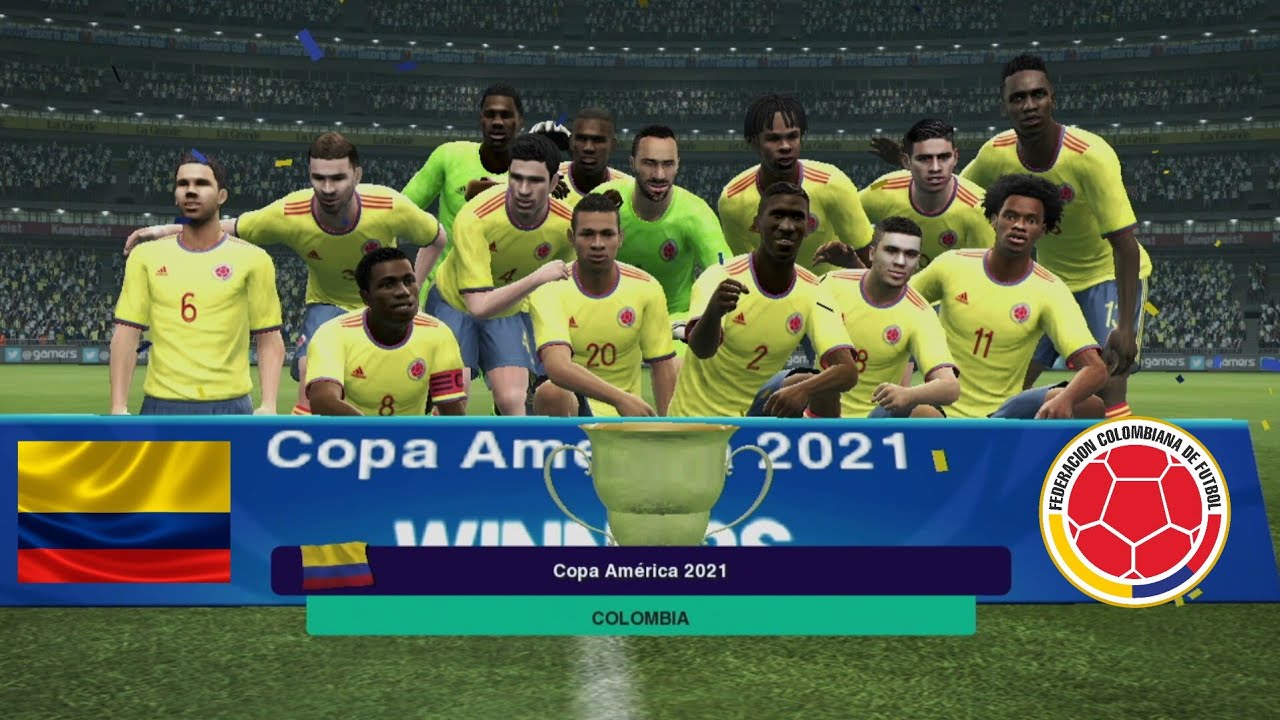 Colombia vs Brasil - Final Copa América PES 2013