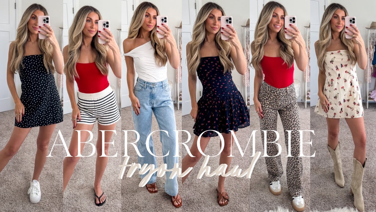 Abercrombie Haul Part 2 With The Best Summer Outfits!