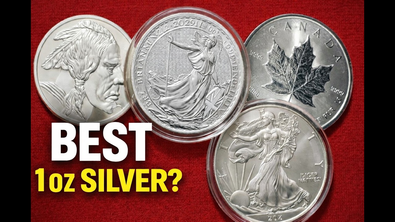 BEST 1 OZ SILVER? | Silver Britannia vs Eagle vs Maple vs Buffalo