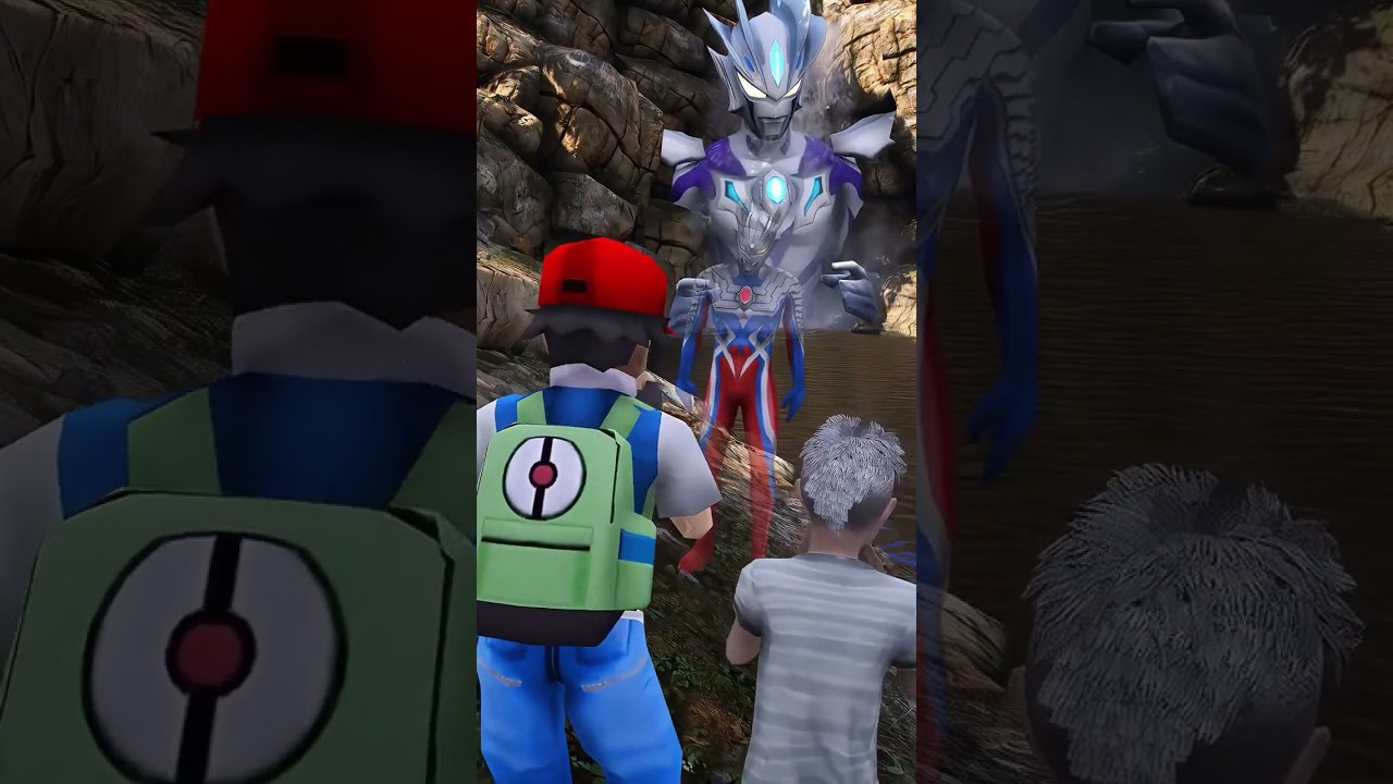 Children are not afraid of difficulties and help Ultraman Zero together Ultraman 2D Student Part