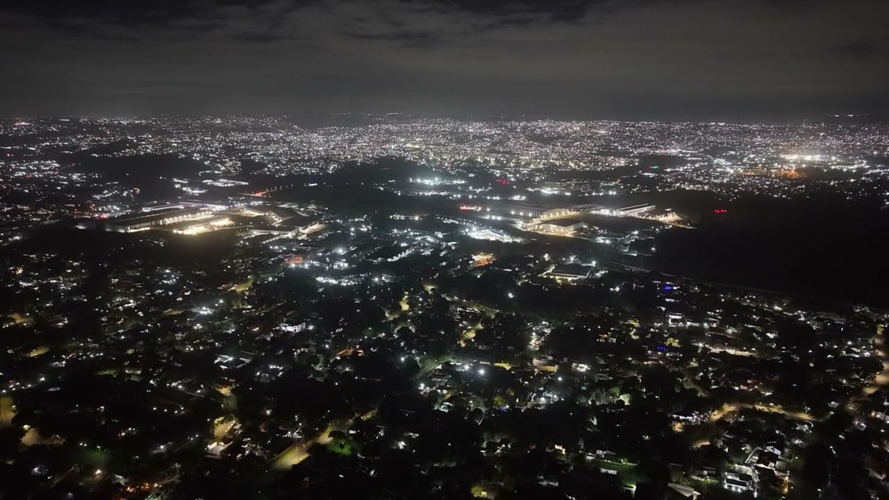 Durban at Night (Drone) - 1 Dec 2025