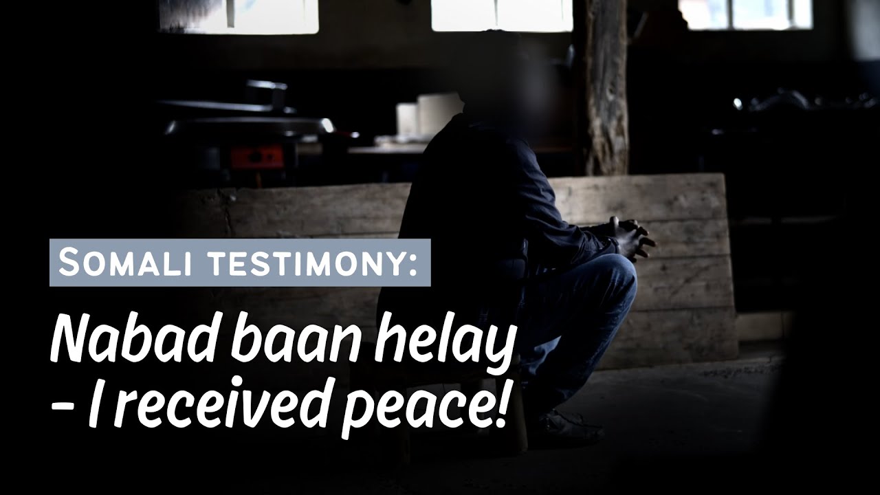 Marqaatifur (Somali Masiixi): Nabad baan helay - I received peace!