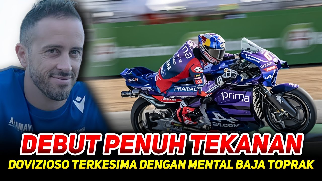 ANDREA DOVIZIOSO TERKEJUT🔥DEBUT TOPRAK RAZGATLIOGLU LEBIH KUAT DARI PERKIRAAN MESKI PENUH TEKANAN ❗