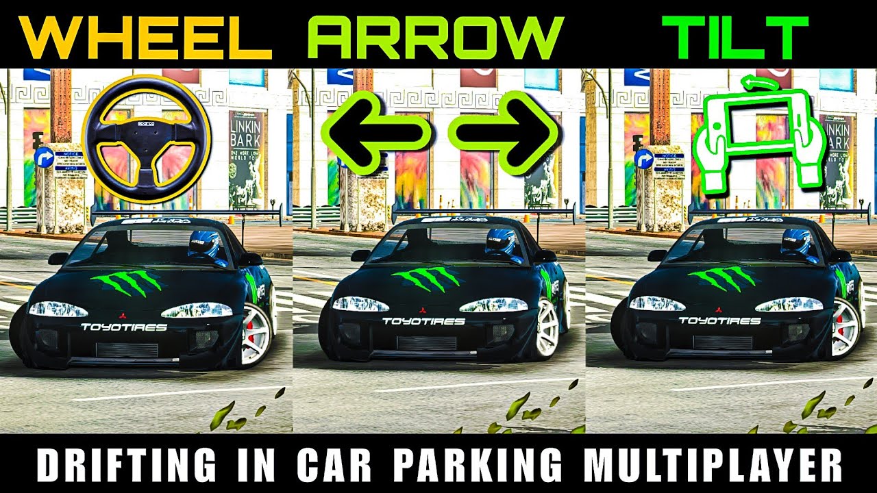 Steering Wheel vs Arrows vs Tilt for DRIFTING  in Car Parking Multiplayer New Update