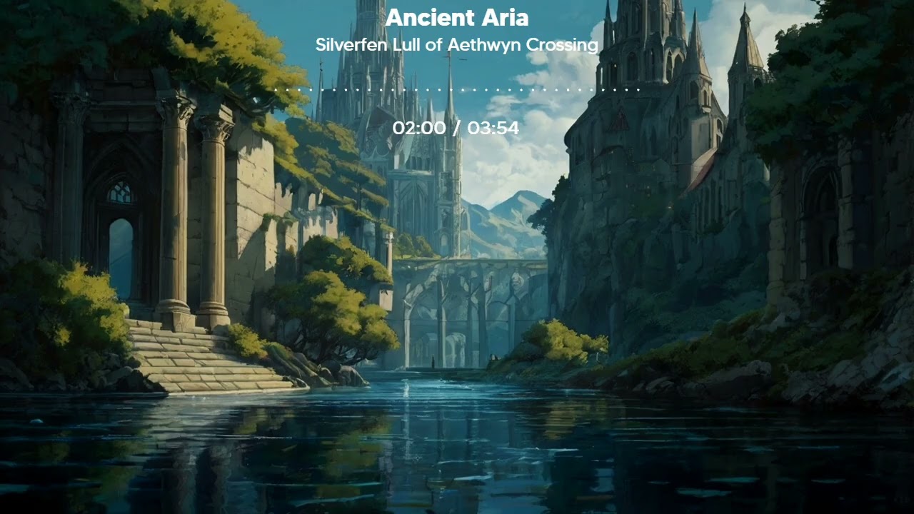 Silverfen Lull of Aethwyn Crossing – Enchanted Nighttime Fantasy Orchestral Music of Journaling