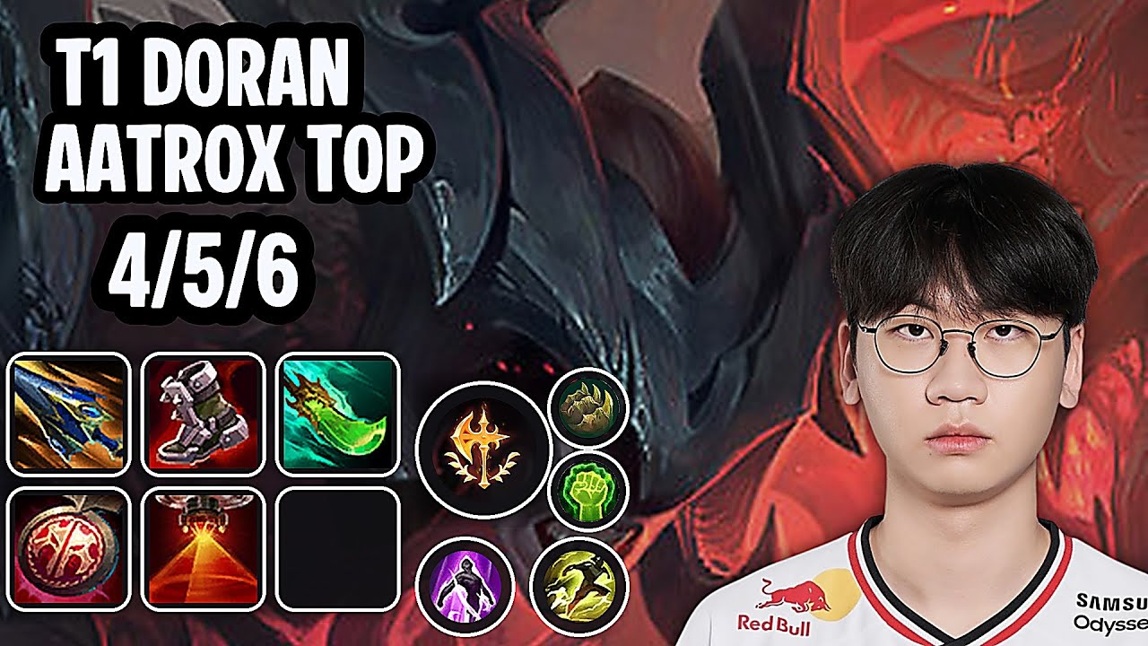 T1 Doran Aatrox Top SoloQ Replay 20260322