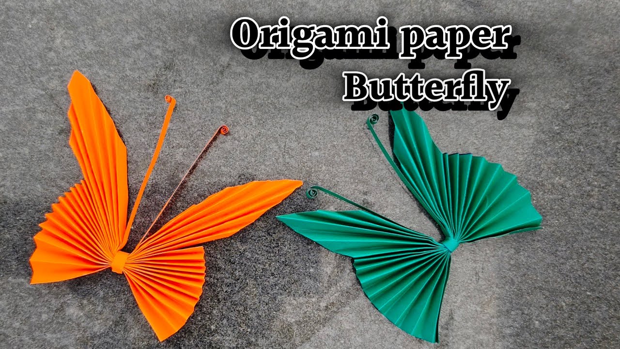 Origami paper 🦋🦋💯।। How to make a paper origami butterfly 