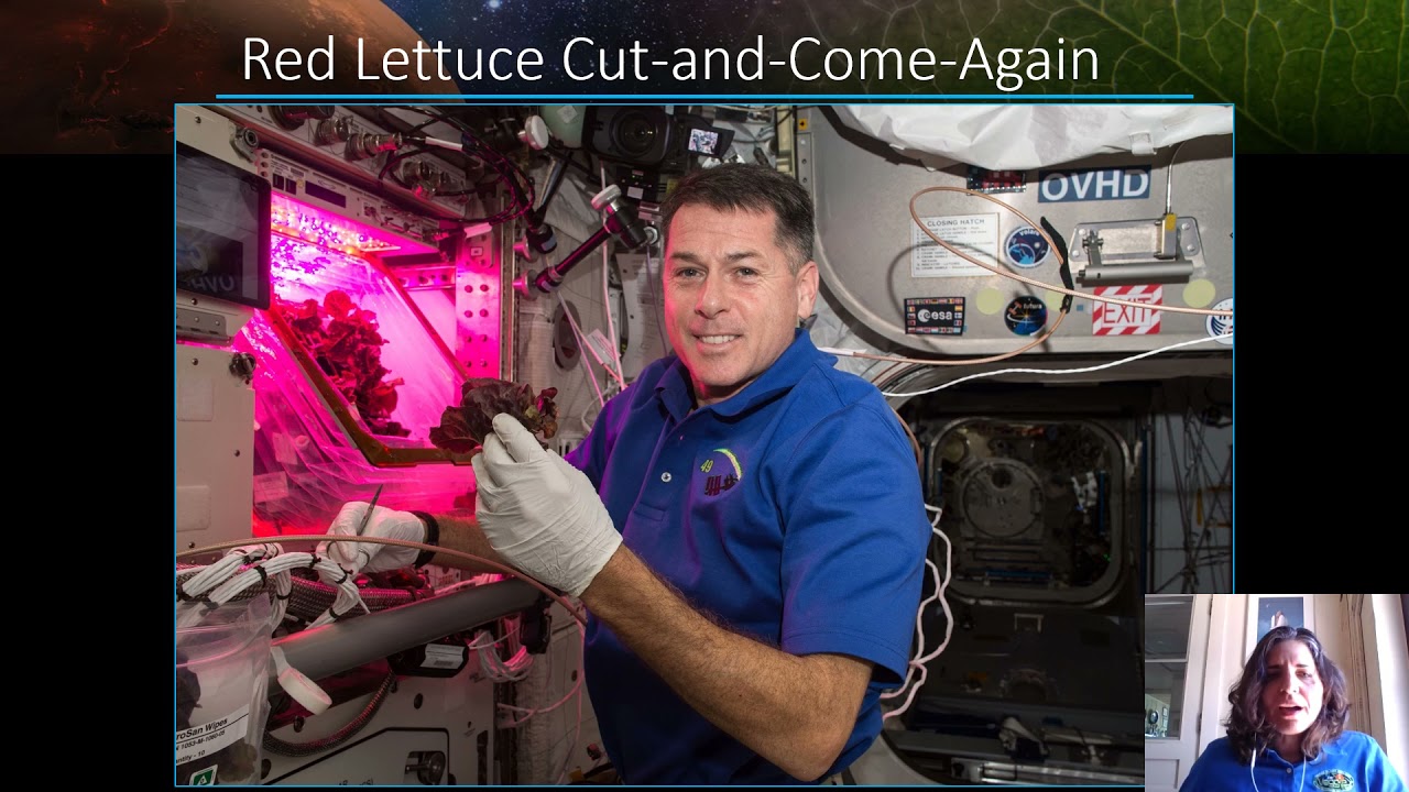“Growing Plants in Space”, Dr. Gioia Massa, Plant Scientist, NASA Kennedy Space Center (KSC)