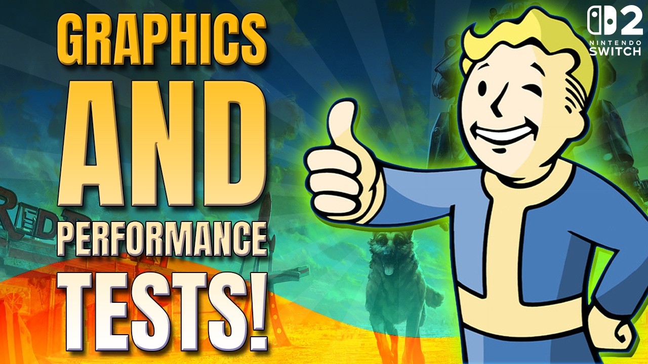 Fallout 4 Anniversary Edition - Nintendo Switch 2 Graphics and Frame Rate Test!