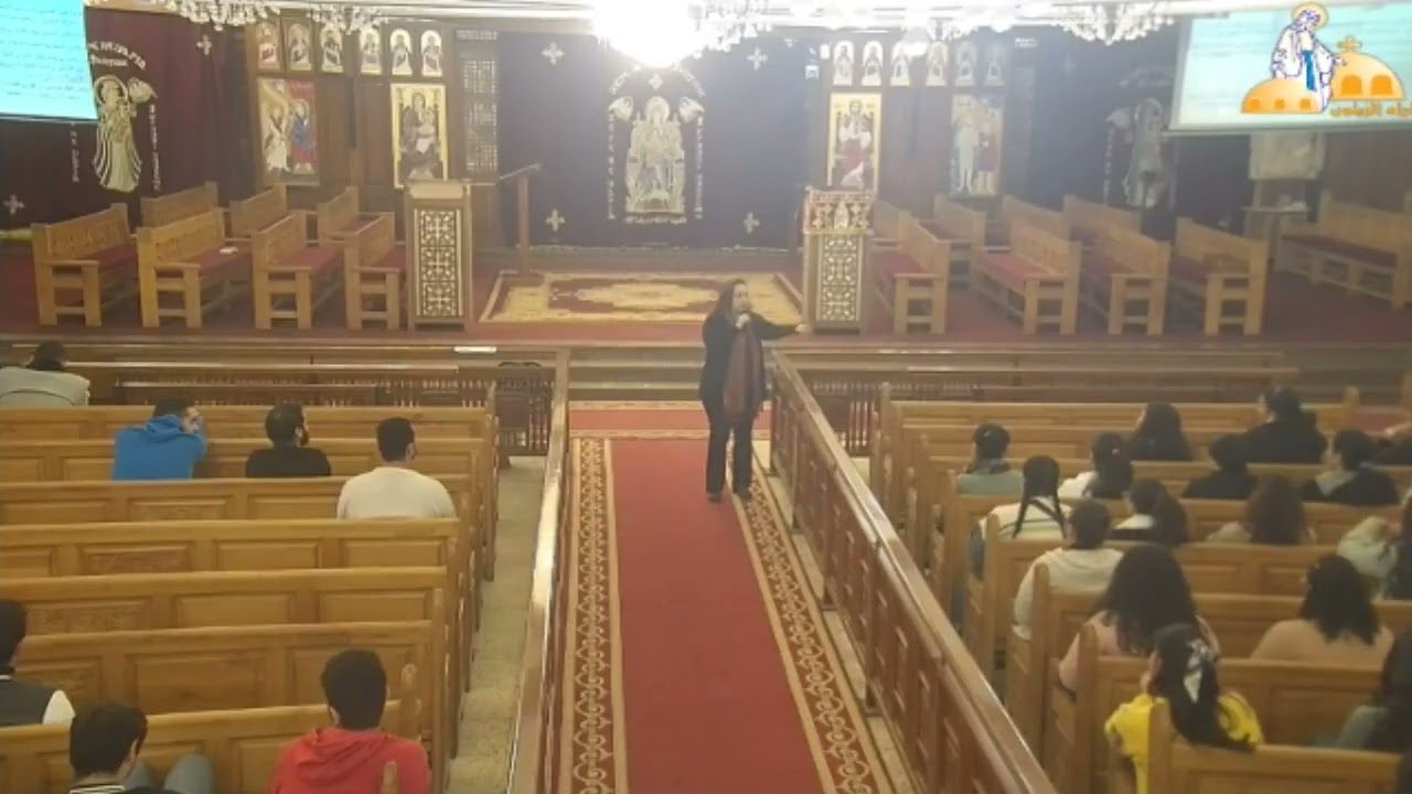 المعموديه-الخادمة فيكتوريا منير-عظة اجتماع اعداد خدمة-سنة اولى-كنيسة العذراء مريم الزيتون 23-1-2026