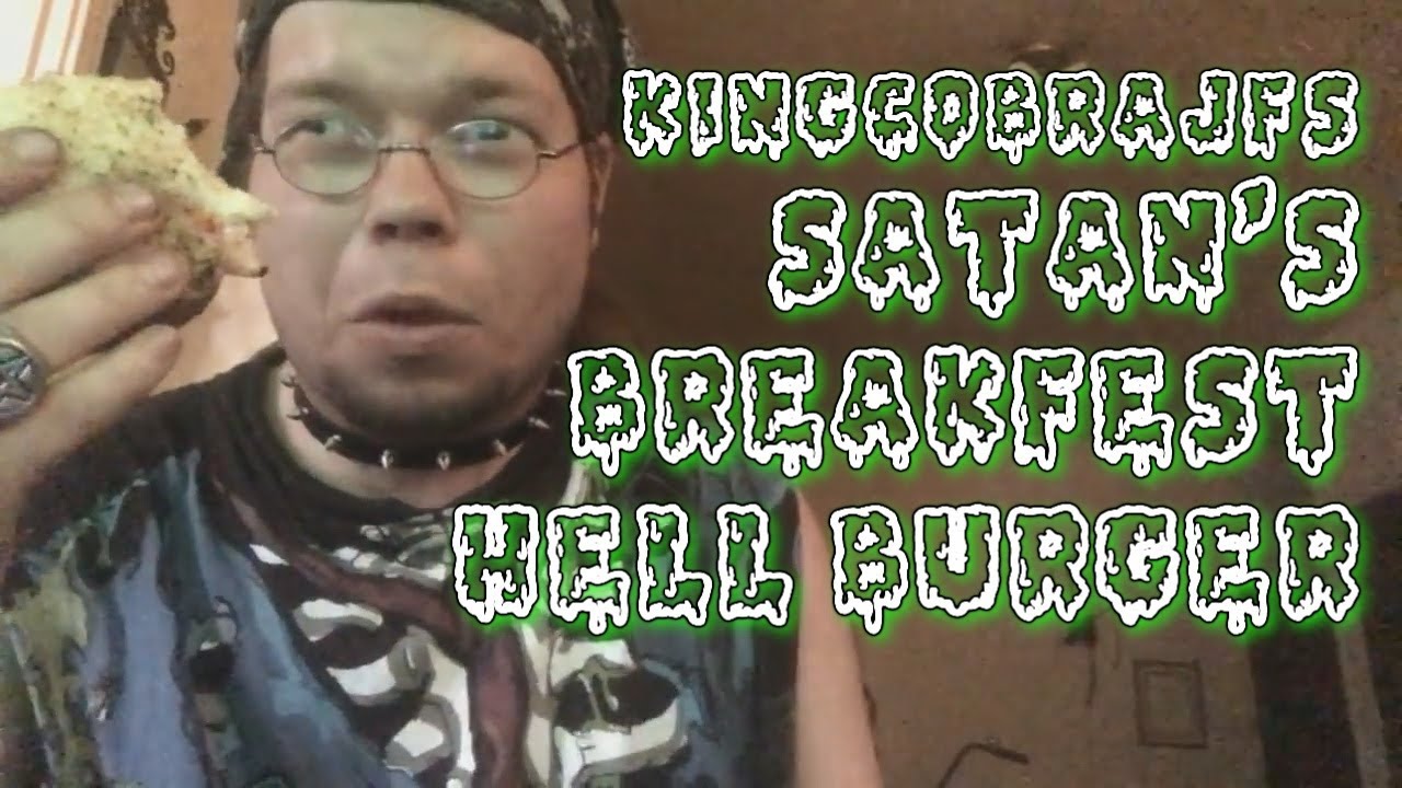 Cooking with Cobra | Satans Breakfest Burger | kingcobrajfs