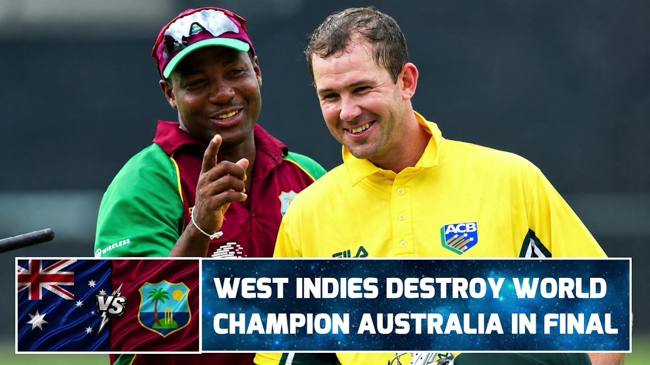 West Indies DESTROY Australia in The Final | Chris Gayle Remarkable All-Round Display
