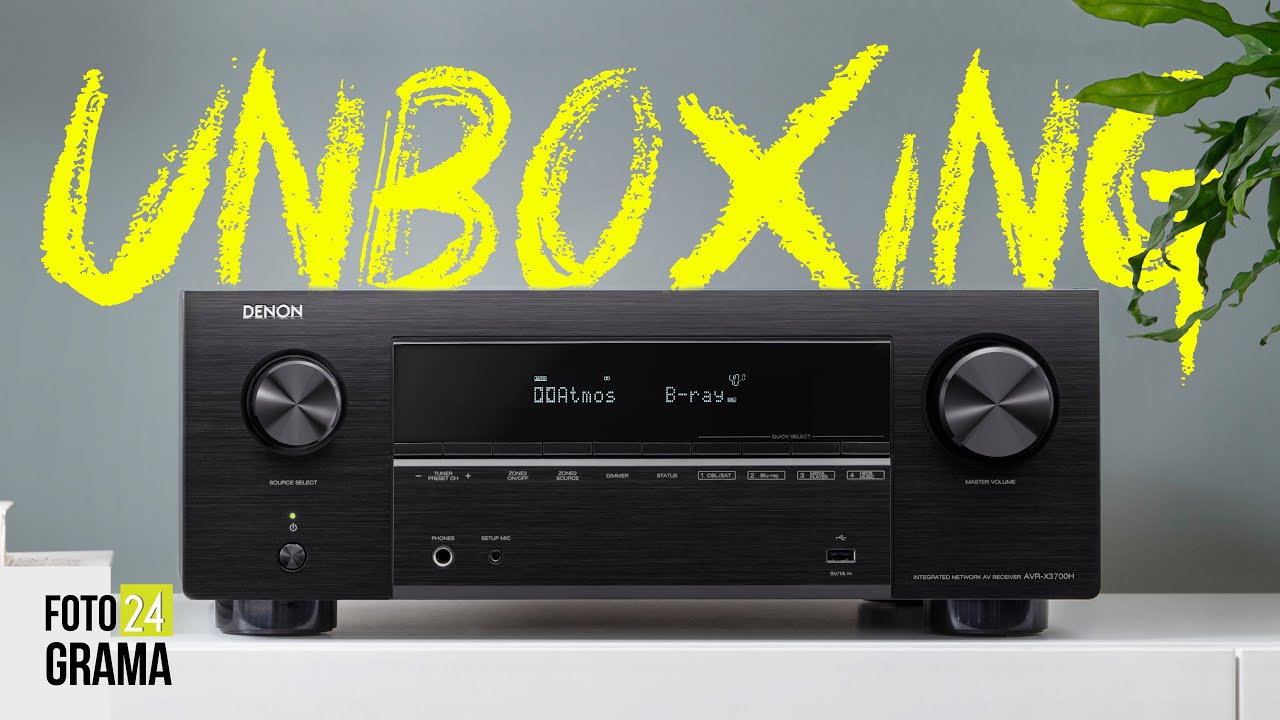 Unboxing del Denon X3700 ¿El Receptor más completo con IMAX Enhanced y Dolby Atmos? | Fotograma 24