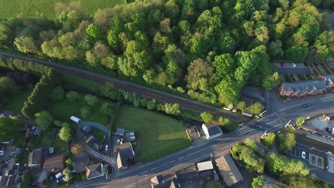 Blythe Bridge by Drone