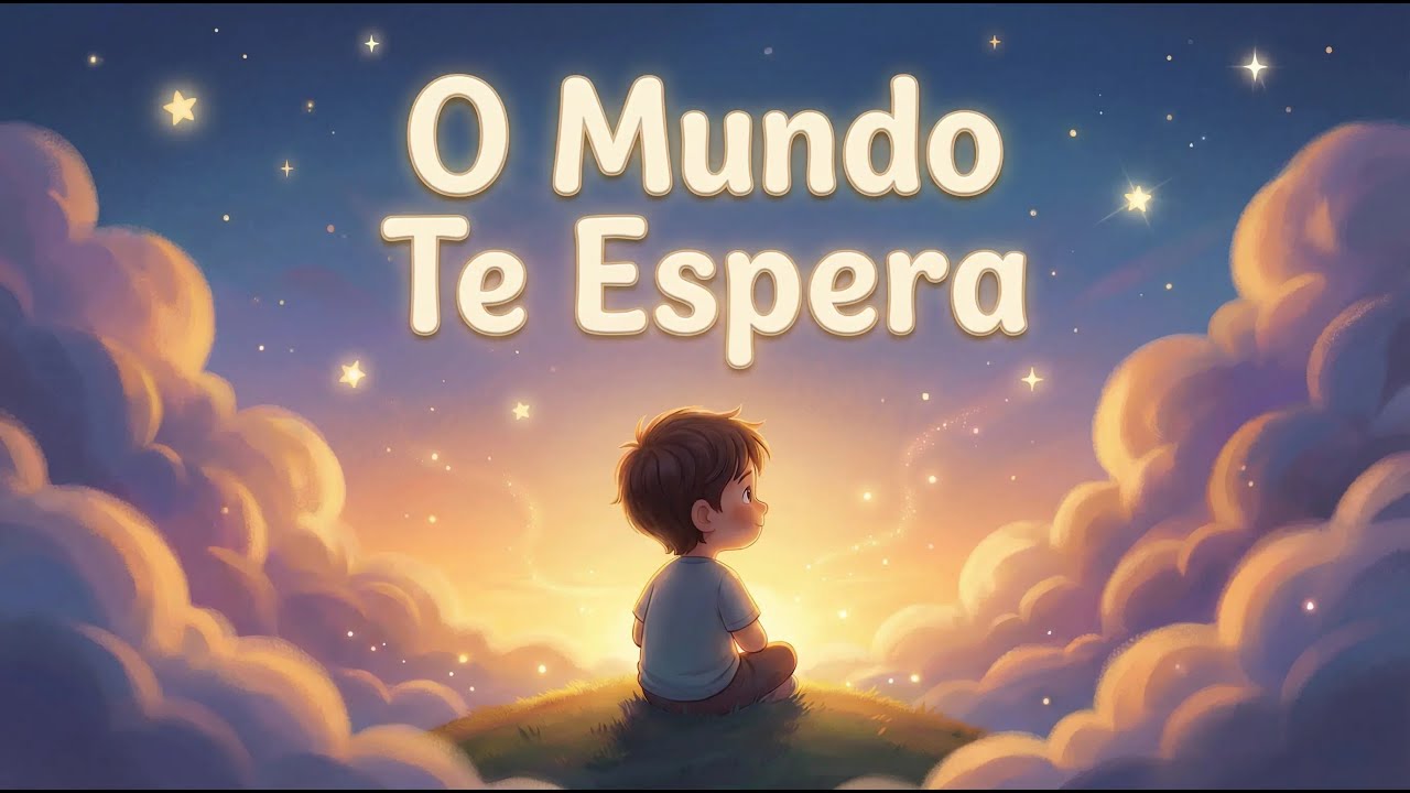 Mundo Te Espera 🧸✨ | Canção Fofa para Crianças Acalmarem