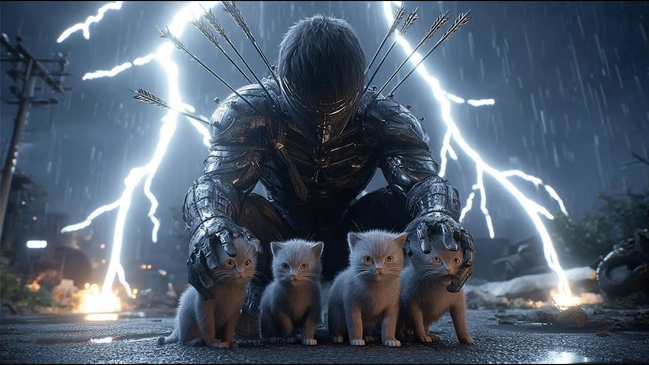 Arrows Fell Like Storm — The Human Shielded the Predator Cubs and Did Not Move Sci-Fi | HFY