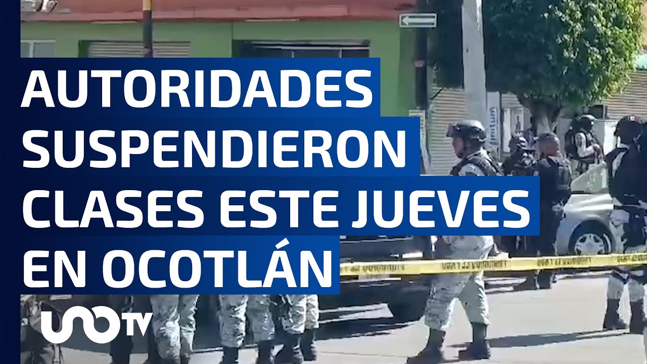 Balacera entre comando armado y fuerzas de seguridad en Ocotlán