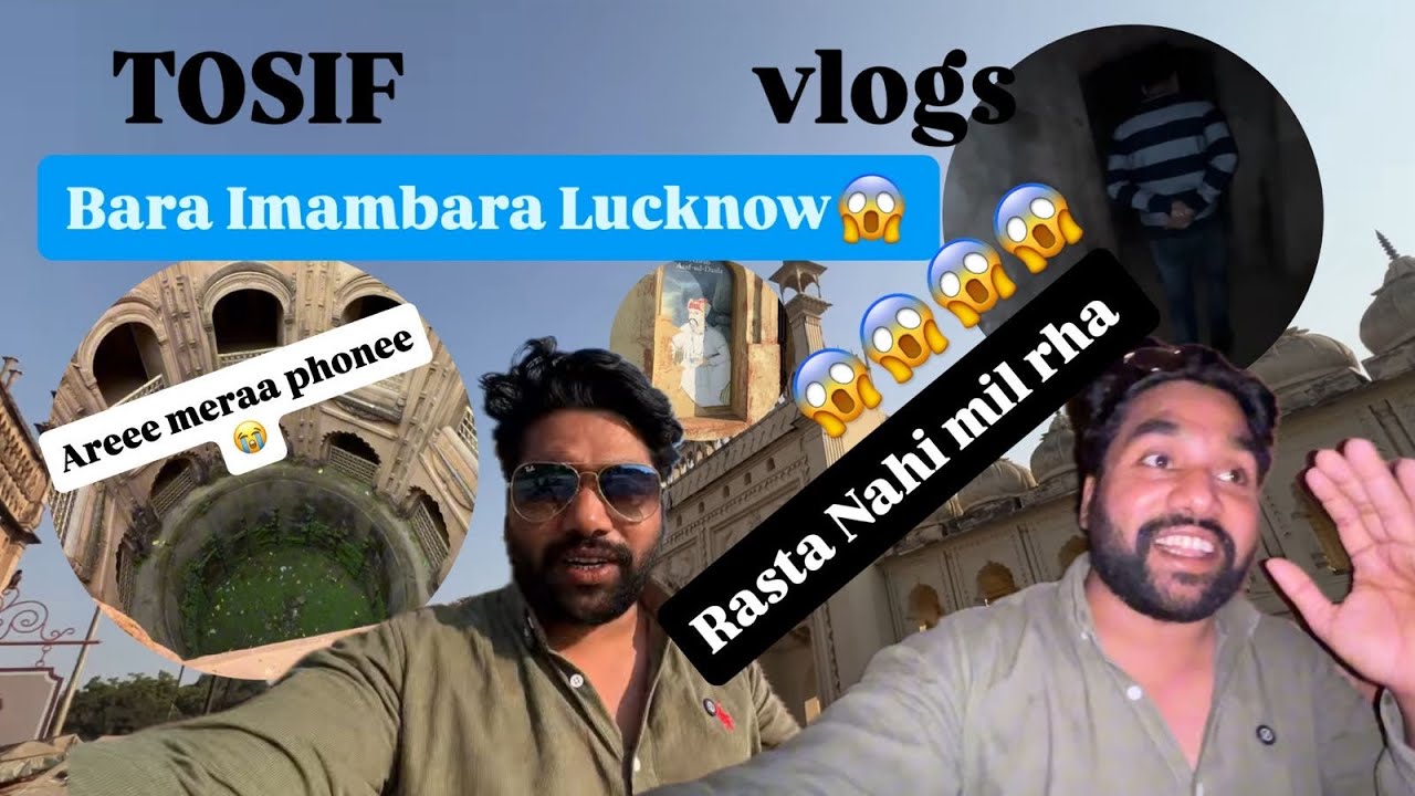 Exploring the Biggest Bhool Bhulaiya in India | Bara Imambara Lucknow Vlog 