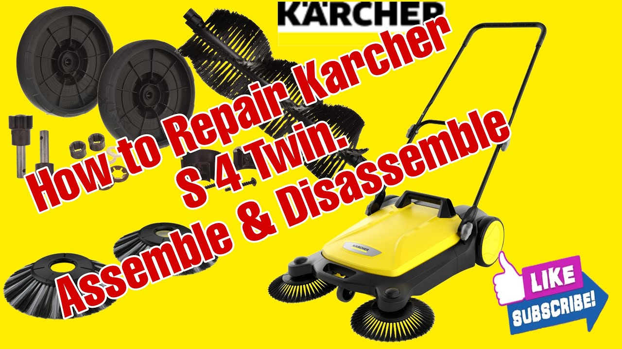 How to repair Karcher S 4 Twin || Assemble & Disassemble the machine....