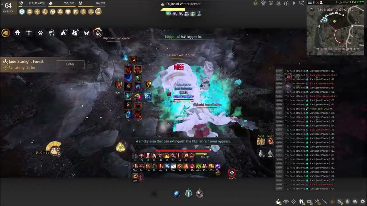317 AP Mystic Succ - Jade Starlight Forest 35-36k trash/hour (yellow + agris)