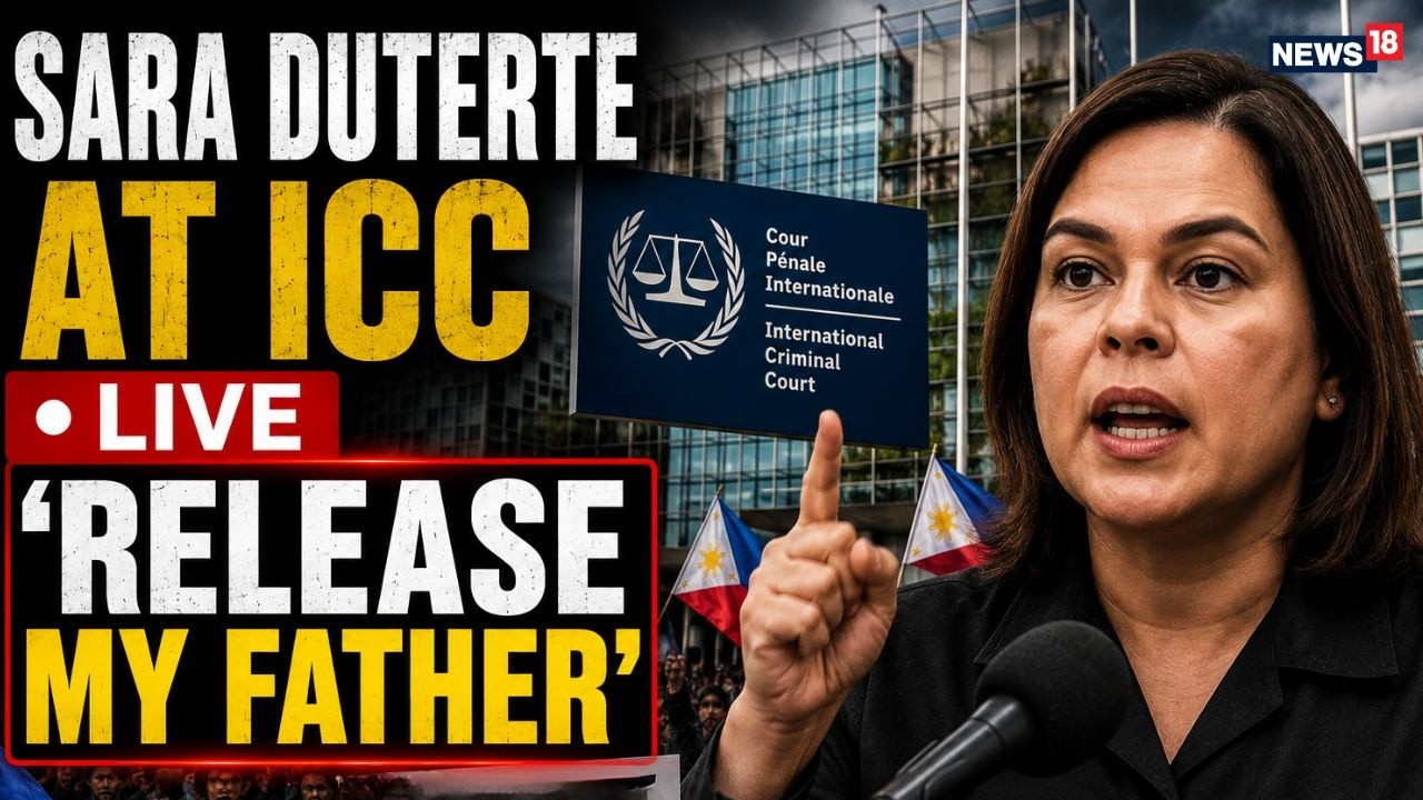 ICC LIVE: Vice President Sara Duterte Calls For Father&rsquo;s Immediate Release From Detention | N18G