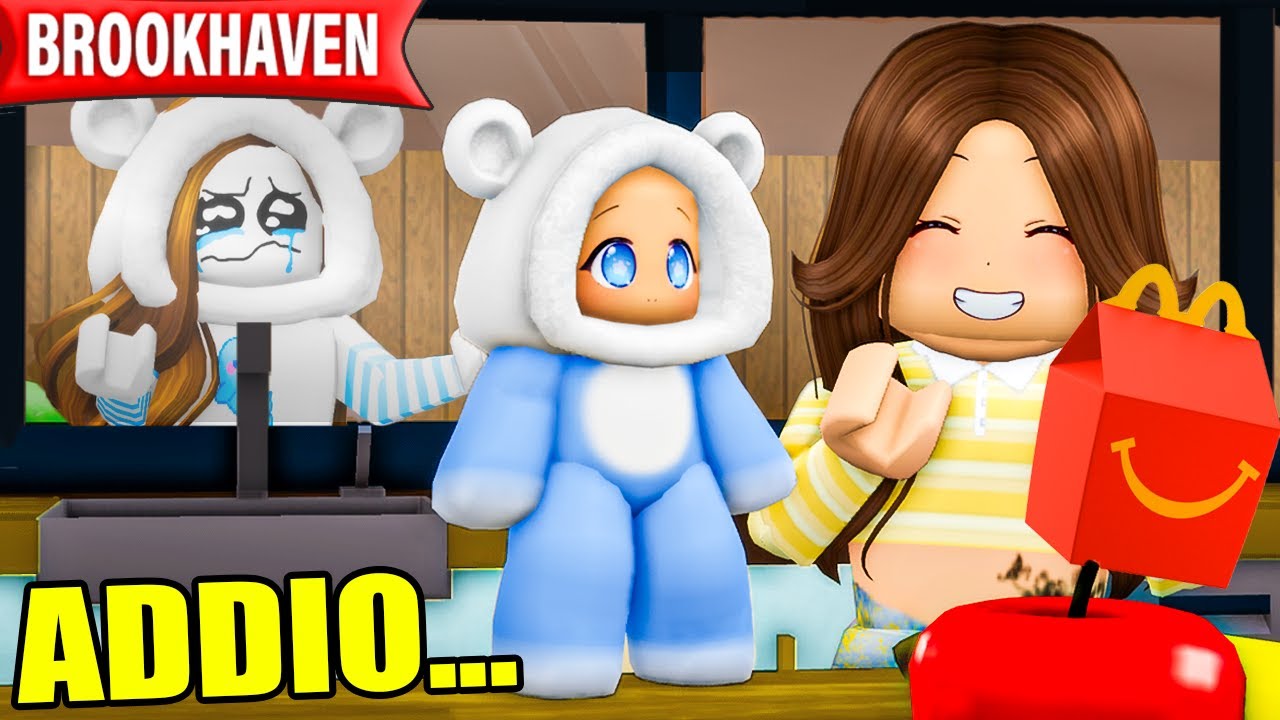 MIO FIGLIO HA UNA NUOVA FAMIGLIA SU BROOKHAVEN ROBLOX...!