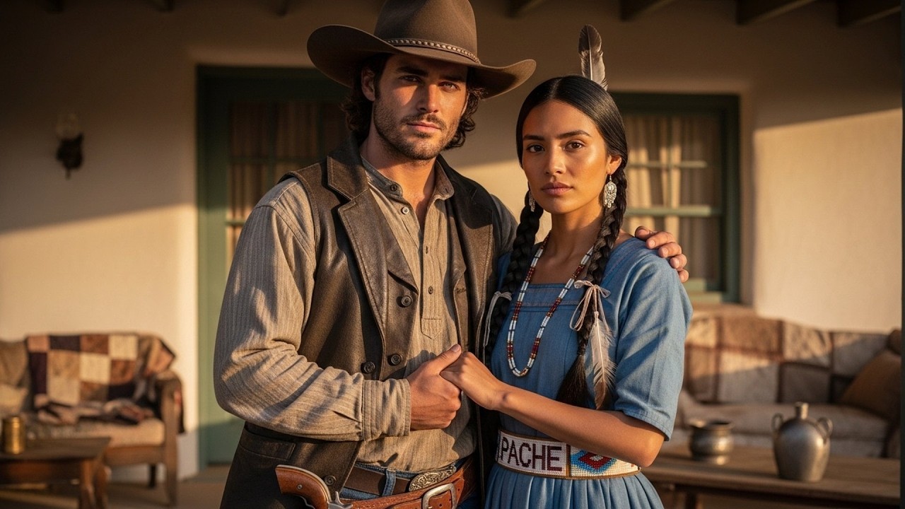The Apache Girl Traded Her Freedom for Her Brother's Life, The Cowboy Gave Them Both a Home