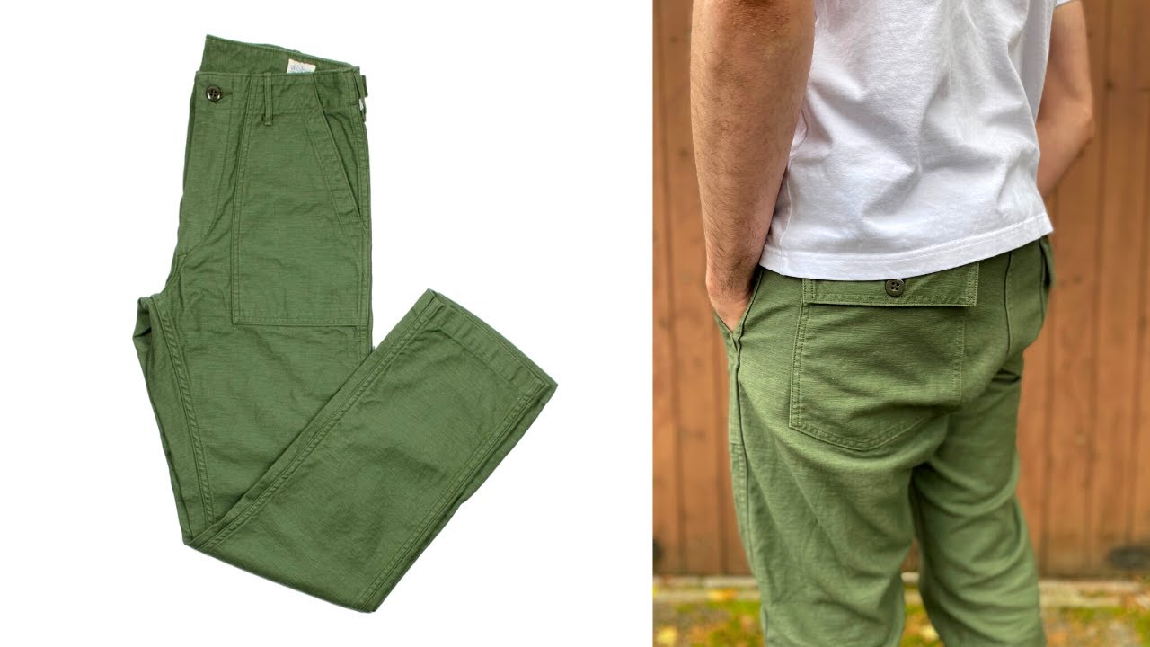 OrSlow Slim Fit US Army Fatigue Pant | Olive Green Review