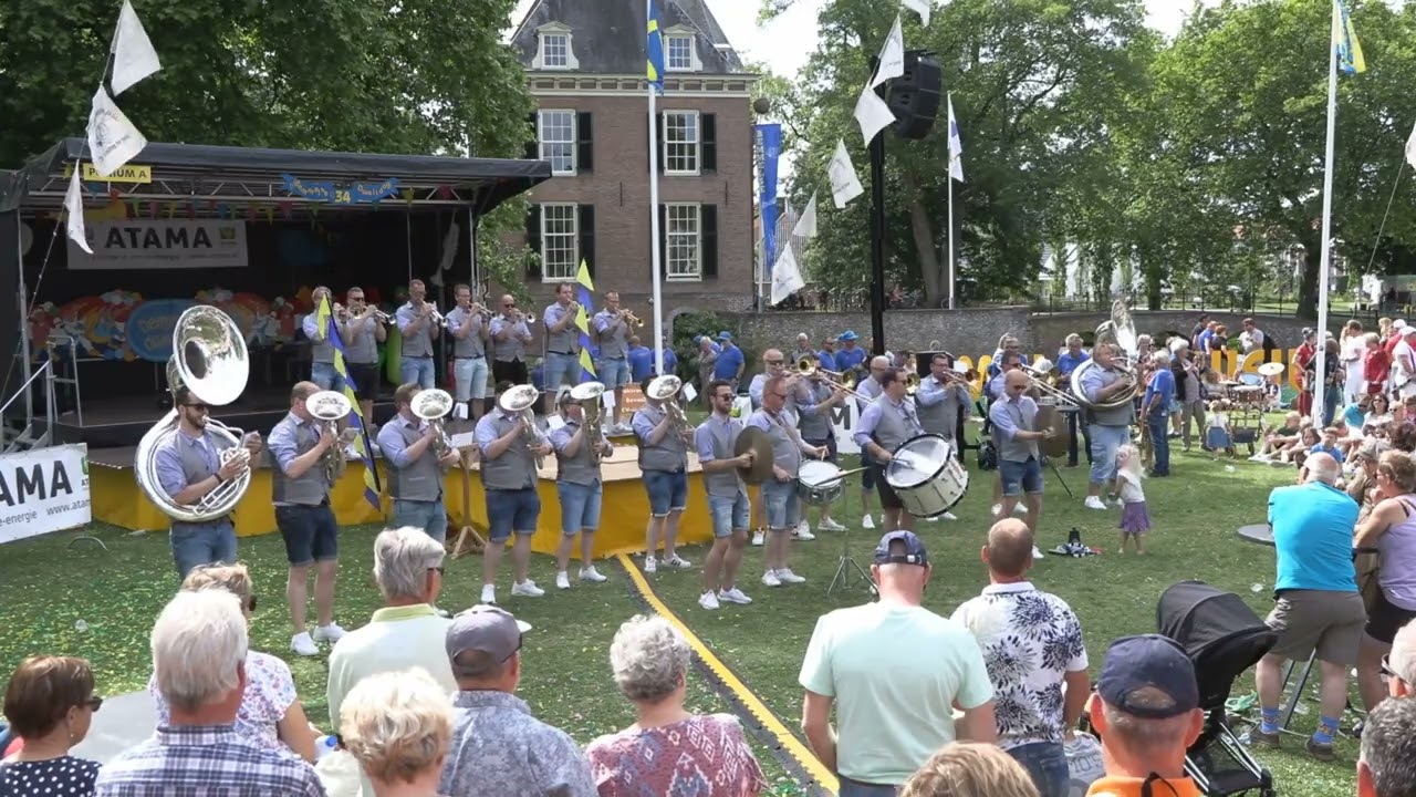 De Feestbende Cromvoirt 34e Bemmelse Dweildag Podium A 12 juni 2022 Bemmel Gld NL